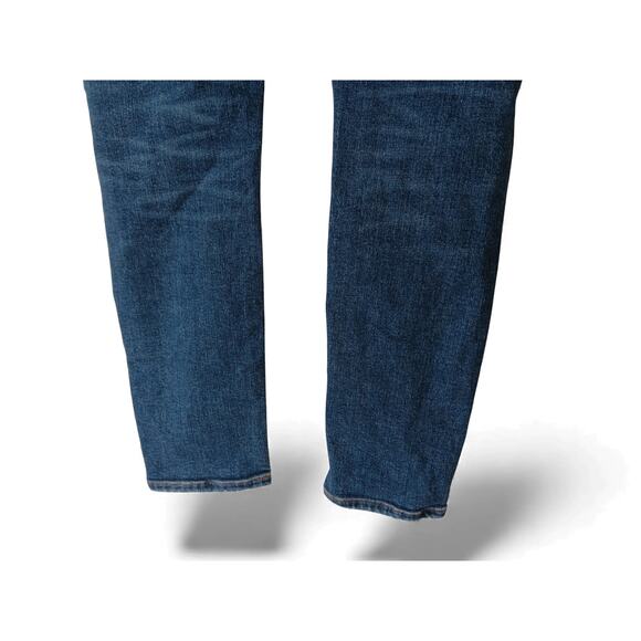 Citizens of Humanity Rocket Crop Mid Rise Skinny Jeans Blue Distressed 26 - Picture 9 of 16